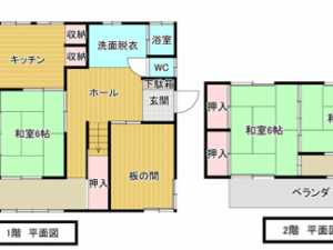 物件番号95 間取り
