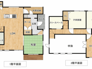 間取り 物件番号107 間取り