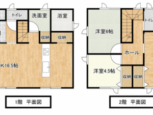 物件番号113 間取り